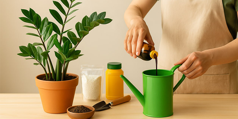 کوددهی گیاهان آپارتمانی