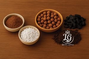 ترکیب کوکوپیت، پرلیت، لیکا، زغال و پیت‌ماس برای خاک زاموفیلیا