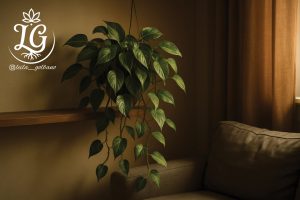 پتوس آویز در نور کم برای دکوراسیون داخلی